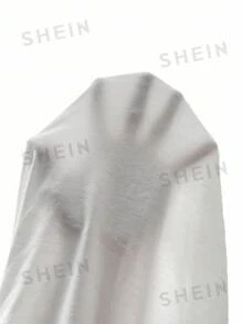 SHEIN LUNE Twist Front Button Detail Dress Vacation Beach Outfits Women - White - View 7