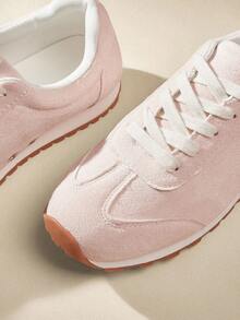 CUCCOO EASI 女士日常休闲平底运动鞋 - 粉色 - 查看 3