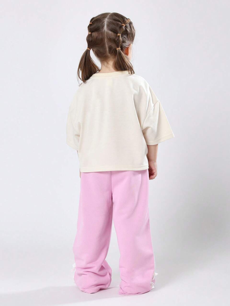 Boxy Atlanta T Shirt With Wide Leg Pants Set