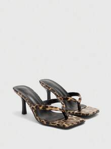 CUCCOO BIZCHIC Casual Fashion Versatile Simple Women Square Toe Sandals - Multicolor - View 2