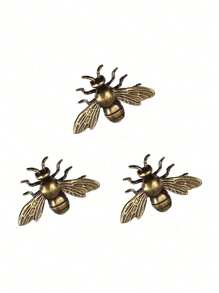 复古黄铜蜜蜂雕像 - 装饰性青铜昆虫雕像，适用于家居装饰、DIY 工艺品、房间装饰工艺品、餐桌装饰、办公桌、墙壁艺术和礼品 - 春季和日常造型生日毕业的迷人点缀 - 銅色 - 查看 9