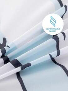 LE PETIT PRINCE X SHEIN 3 قطع طقم نوم مطبوع بالرسومات الكرتونية، قماش مخملي ناعم ودافئ، غطاء لحاف أبيض، مقاس كينج، بنمط الثعلب والورود والنجوم والقمر، متعدد المقاسات يناسب أسرّة توين/فول/كوين/كينج