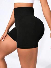 Easithlete Shorts esportivos casuais lisos e estampados plus size