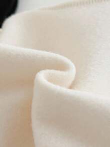 6 件套男婴和女婴可爱卡通条纹纯色长袖运动衫和针织踝带裤两件套服装，适合秋冬季