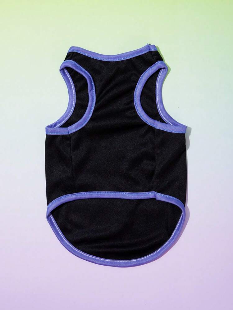 PETSIN 1 Pet Purple Skull Halloween Printed Vest - Multicolor - View 6