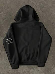 Manfinity EMRG 男士连帽抽绳休闲宽松拉链运动衫