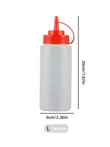 1pc Plastic Seasoning Squeezer, Clear Seasoning Squeeze Bottle For Kitchen