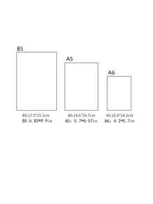 SHEIN 1 件螺旋网格笔记本，80 张 - 黑與白 - 查看 5