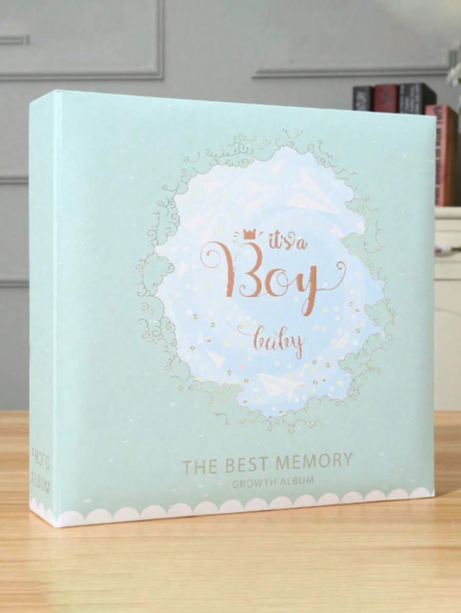 SHEIN Álbum de fotos de 6 pulgadas y 200 páginas, adecuado para regalo - Multicolor - Ver 1