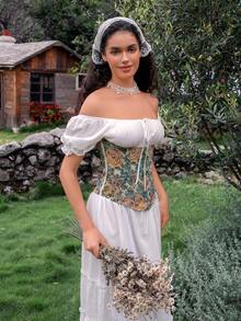 Myrelith 1 件女士束腰带，适合搭配连衣裙 - 彩色 - 查看 3