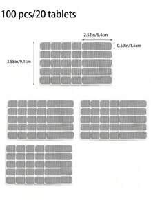 25 Pcs Window Screen Repair Patches, Adhesive And Repair Kit, Indoor Insect/Fly/Mosquito Door Window Curtain Net, Screen Door Repair Stickers