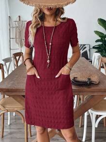 Faunlyn Váy ngắn nữ Trang phục mùa hè cho phụ nữ Váy mùa hè cho phụ nữ Trang phục đi nghỉ Trang phục đi nghỉ cho phụ nữ Váy đi nghỉ cho phụ nữ Trang phục đi biển cho phụ nữ - Màu Đỏ Sâu - Xem 5