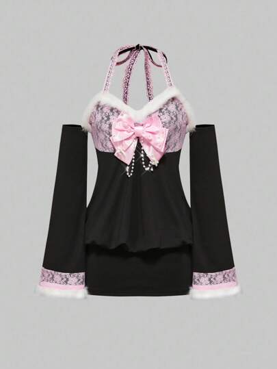 J-Fashion Robe mini style Y2K pour femmes