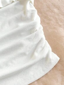 SHEIN Girlism 2 件套青少年女孩黑白短款吊带背心，日常休闲百搭百搭，买一送一 - 彩色 - 查看 5