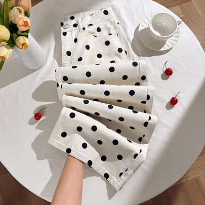 Women's Polka Dot P…