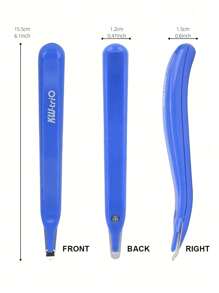 1pc Flat Staple Remover Pencil Look Streamline Design Portable Magnetic Staples Removal Tools For Office School Binding,Back To School,School Supplies