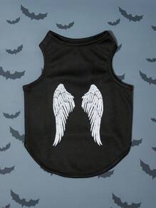 PETSIN 1 件万圣节宠物背心 - 彩色 - 查看 1