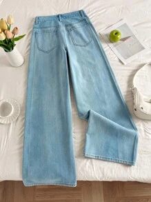 Comfortcana Women's Rhinestone Pocket Wide Leg Loose Casual Versatile Jeans,Y2k Jeans,Office Attire For Women,Airport,Back To Schools,Baggy Jeans,Going Out Jeans,Going Out Jeans,Country Concert,Festivals For Women,Brunchs For Women,Back To Schools Women,Hoco Jeans,Nashvilles