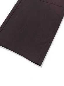 Manfinity Roghcode 秋季宽松男式翻盖口袋侧边工装裤