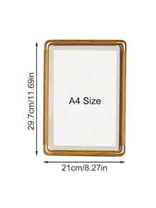 1Pc Plastic  Picture-Photo-Frame Vertical-Horizontal Tabletop Display Wall Mount For Home Decor Or Office Desk Family ,Table Decor, Dorm Essentials, Graduation Gift, Wedding Essentials - Multicolor - View 8