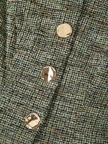 Ellevyn Women's Sleeveless Vest With Metal Button Closure, Suitable For Commuting - Green - View 4