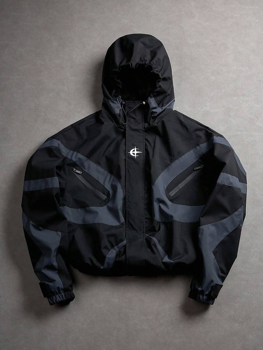 Elonglin Chaqueta Militar De Algodón Para Hombre – Cortavientos Cremallera, Ligera Y Transpirable Para Primavera Y Otoño (Hasta Talla 6XL Asiática)