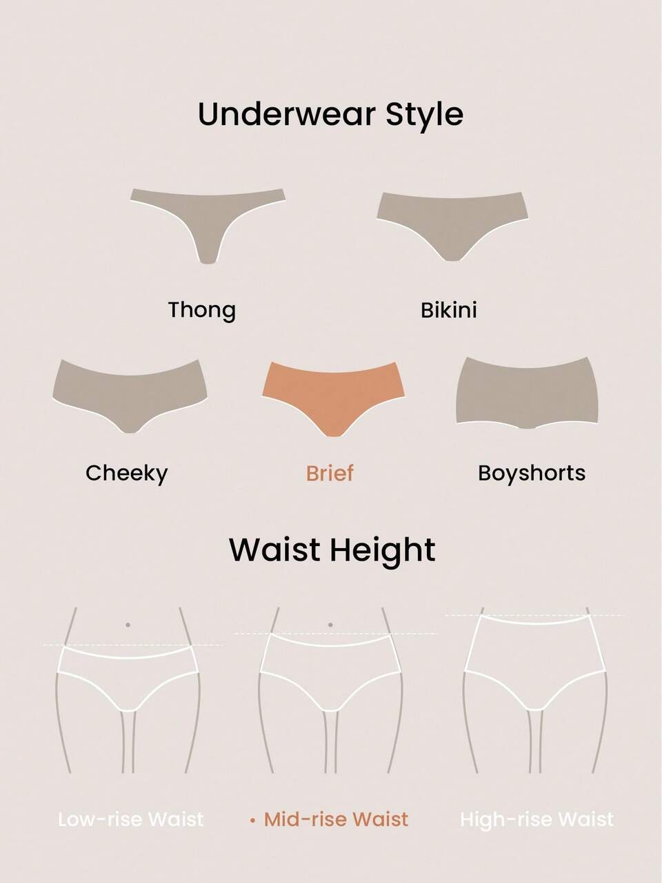 BETTY BOOP X LUVLETTE 2-Pack Mid-Waist Briefs Underwear