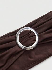 ROMWE Hippie Women's Y2K Back To School Deep V Vintage Loose Neck Backless Streetwear Camisole (With Tube Top Included)