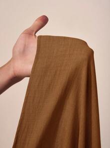 Zivah 2025 夏季新款音乐节复活节母亲节婚礼季参加婚礼出席生日日常休闲度假邮轮旅行海滩日光浴病毒式优雅休闲挂脖露背扭纹宽松阔腿裤，红棕色，女士连体裤 - 摩卡棕 - 查看 8