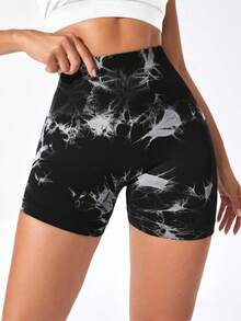 Easithlete Shorts esportivos casuais lisos e estampados plus size