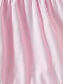 SHEIN 大码女童彩色蝴蝶印花两件套连衣裙，浅粉色 - 淺粉色 - 查看 7