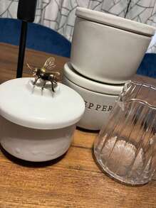 复古黄铜蜜蜂雕像 - 装饰性青铜昆虫雕像，适用于家居装饰、DIY 工艺品、房间装饰工艺品、餐桌装饰、办公桌、墙壁艺术和礼品 - 春季和日常造型生日毕业的迷人点缀 - 銅色 - 查看 5