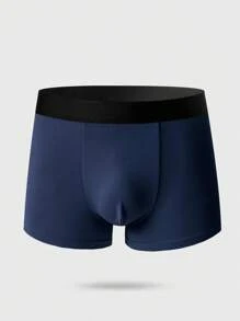 Manfinity Underwear&Sleepwear Basics 10pcs/Pack Men's Casual Contrast Color Elastic Waist Boxer Briefs Multipack Trunk - Multicolor - View 5