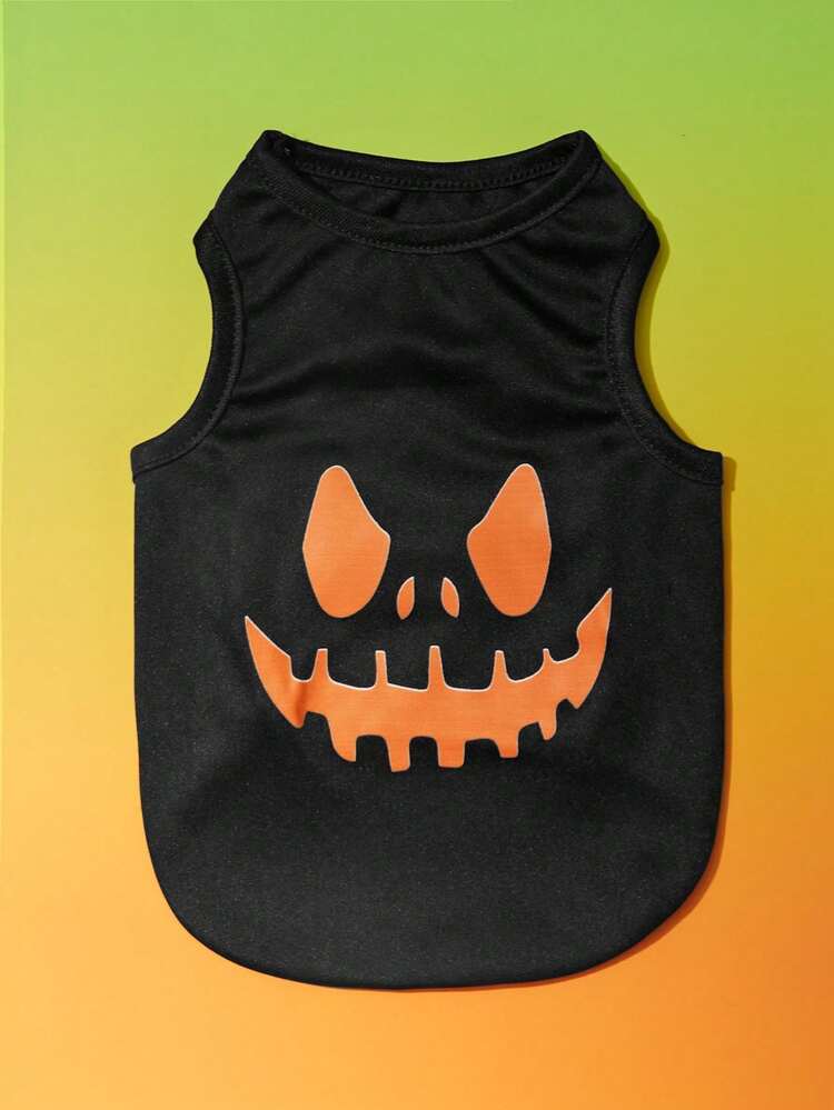 PETSIN Halloween  Printed Pet Vest 1 Piece - Multicolor - View 1