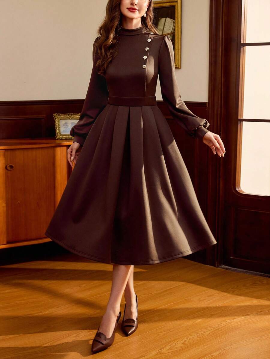 2 in 1 body fit dress Espresso Elegance – Streiq Size:11 years Takerlama Star Wars Padme klaviyo_reviews_exclude