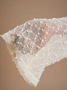 Radiana Áo len dệt kim dáng ôm, màu trơn, hở vai, tay dài, dáng rộng, gợi cảm, thời trang xuân hè dành cho nữ, váy đuôi cá, phong cách tối giản, mặc hàng ngày, thích hợp cho tiệc tùng, dạ hội - Màu be - Xem 3