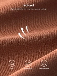 LUVLETTE 3条装透气棉质基础款高腰三角裤女士内裤套装 - 大地色 - 舒适 - 彩色 - 查看 10