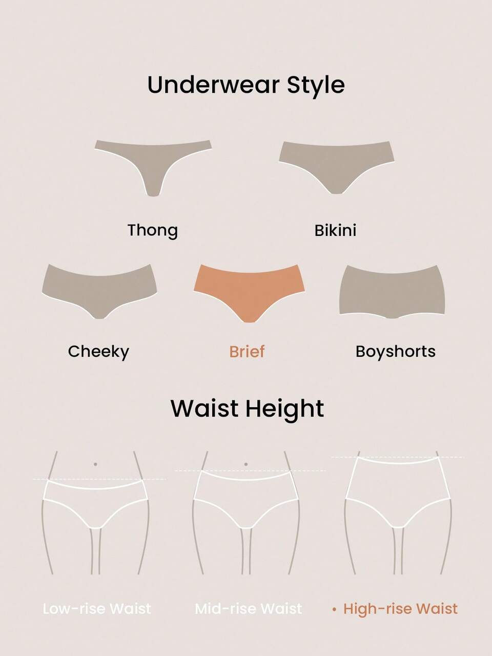 3-Pack High-Rise Brief Set