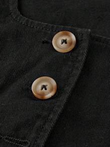 Firerie Kids Firerie Kids 2件套纯色女童无袖上衣和裤子套装