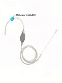 1 件套水族箱砂砾清洁器虹吸泵真空换水器鱼缸清洁套装带软管喷嘴适用于淡水海水鱼缸维护 - 彩色 - 查看 10