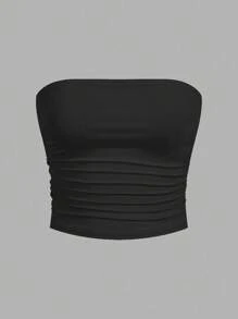 Comfortcana 4pcs Women's Basic Comfortable Ruched Camisole Tops Suitable For Going Out - Multicolor - View 13