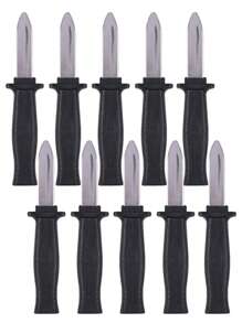 1件/2件/4件/10件魔术道具玩具，整蛊玩具，小丑魔术塑料伸缩刀，小丑恶作剧道具刀，恐怖戏法假搞笑