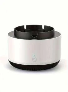 1 Piece, Intelligent Cigarette Ashtray Air Purifier, Immediately Removes Odor, Does Not Include Battery, Accessories, Men's Valentine's Day Heart-Shaped Women's Valentine's Day,Intelligent Ashtray, Self-Priming Household Negative Ion Oxygen Bar Purifier, Multifunctional For Removing And Dust, Ashtray