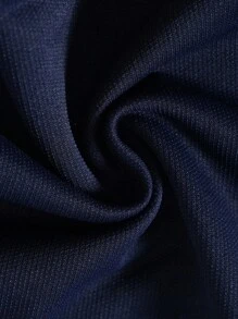 Manfinity Hypemode Men's Contrast Color V-Neck Short Sleeve T-Shirt + Drawstring Elastic Waist Shorts 2pcs/Set