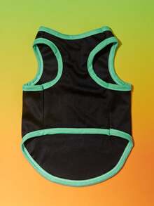 PETSIN 1pc Halloween Pet Costume Vest – Lightweight And Breathable Sleeveless Outfit For Cats And Dogs, Spooky & Festive Apparel Perfect For Halloween Parties, Trick Or Treat, Photoshoots, And Everyday Wear - Multicolor - View 5