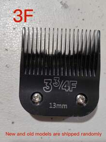 SRGC Oster Series Pet Clipper Blades #3F, #4F, #5F, #7F, #10, #40 - Universal Fit, Black - Black - View 11