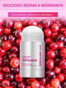 SHEGLAM HAIR Locked in Barra de peinado fuerte con brillo brillante, 30 g, barra de cera suave para el cabello, control del cabello suelto, barras elegantes, fijación duradera, aspecto elegante en una sola pasada, no pegajoso y no graso, sin escamas y sin tinte blanco, aroma a arándano hecho para todo tipo de cabello | Liso, ondulado, rizado, enrollado Graduación Cumpleaños Día festivo Summer Caer Autumn Y2K Elegante Moda Mujer Constituir Cosmético Fiesta Playa Viajar Cámping Al aire libre Escuela Campus Festivales Decoración Regalo Presente Rosa Chica Mejor Color Encanto Onda rosa Navidad Año Nuevo Día de Acción de Gracias Día de San Valentín