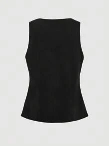 Firerie Kids Firerie Kids 2件套纯色女童无袖上衣和裤子套装