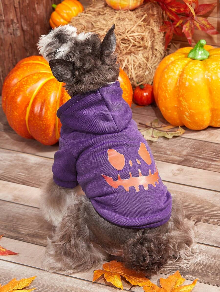 PETSIN 1 Halloween Pet Print Hoodie