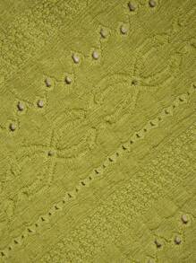 TRNVIE 优雅金色装饰纽扣吊带背心，女式，春夏季 - 杏色 - 查看 7